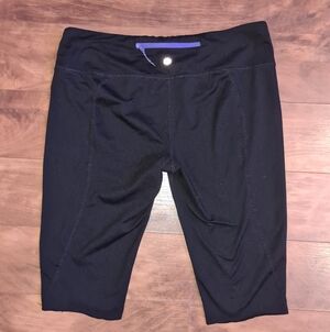 Women's Black Athletic Compression Shorts